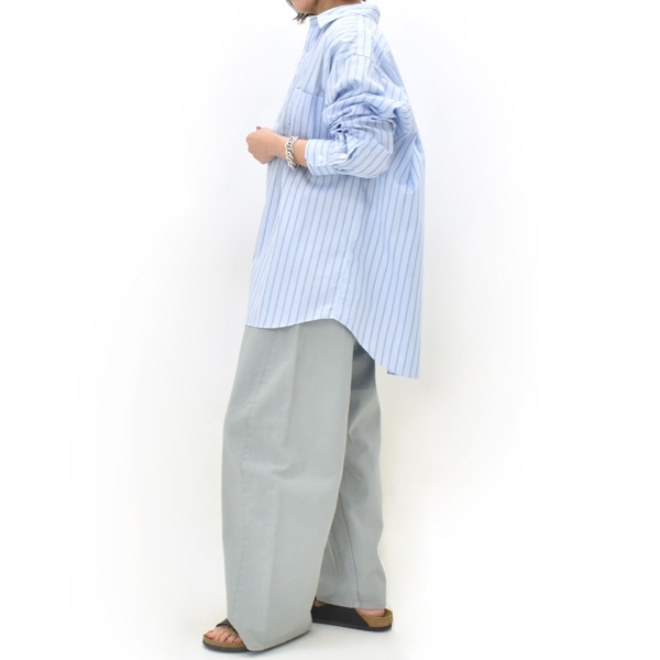 Oblada オブラダ ストライプオーセンティックシャツ 長袖 STRIPE