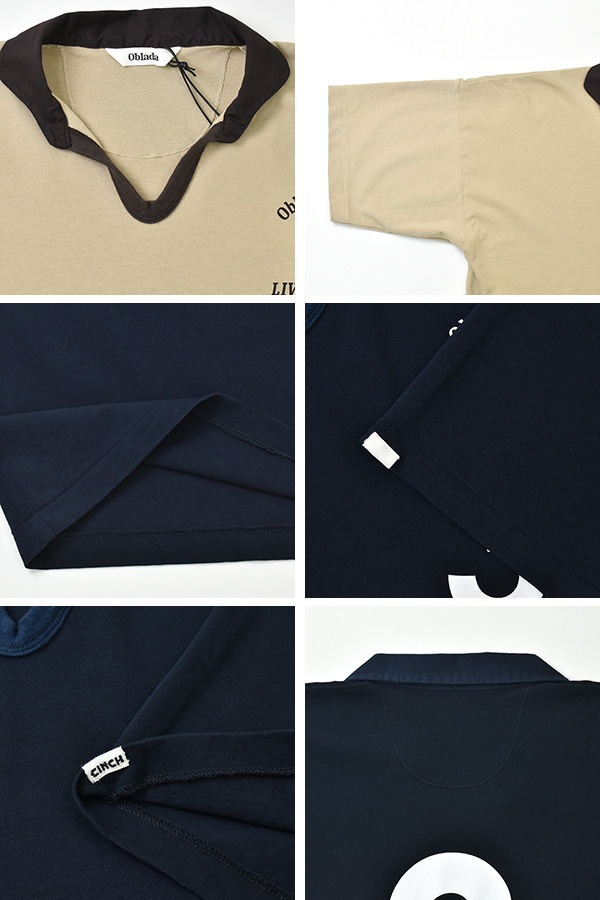 26SS】Oblada オブラダ GAME SHIRT ゲーム シャツ ハーフスリーブ T
