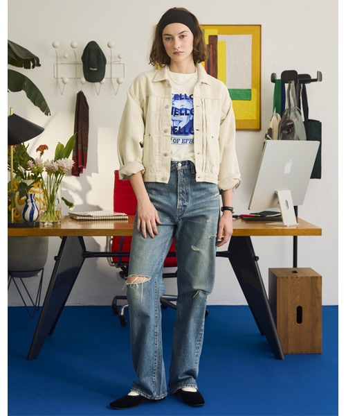 26SS】Oblada オブラダ MAN OF EFFORT TEE グラフィック フロッキー T