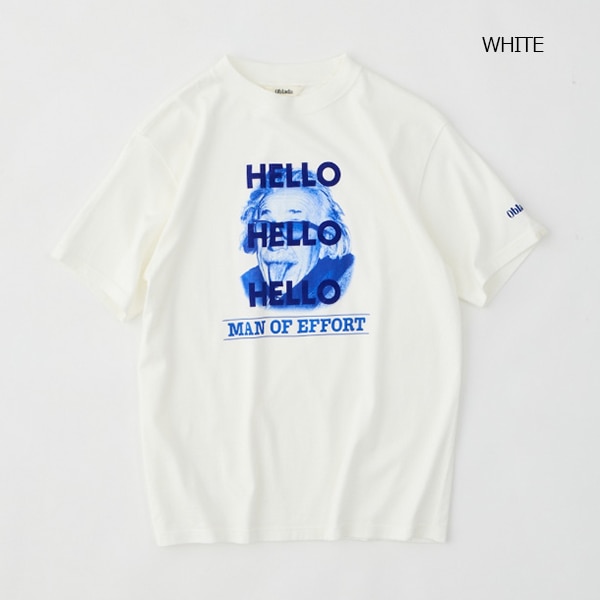 26SS】Oblada オブラダ MAN OF EFFORT TEE グラフィック フロッキー T