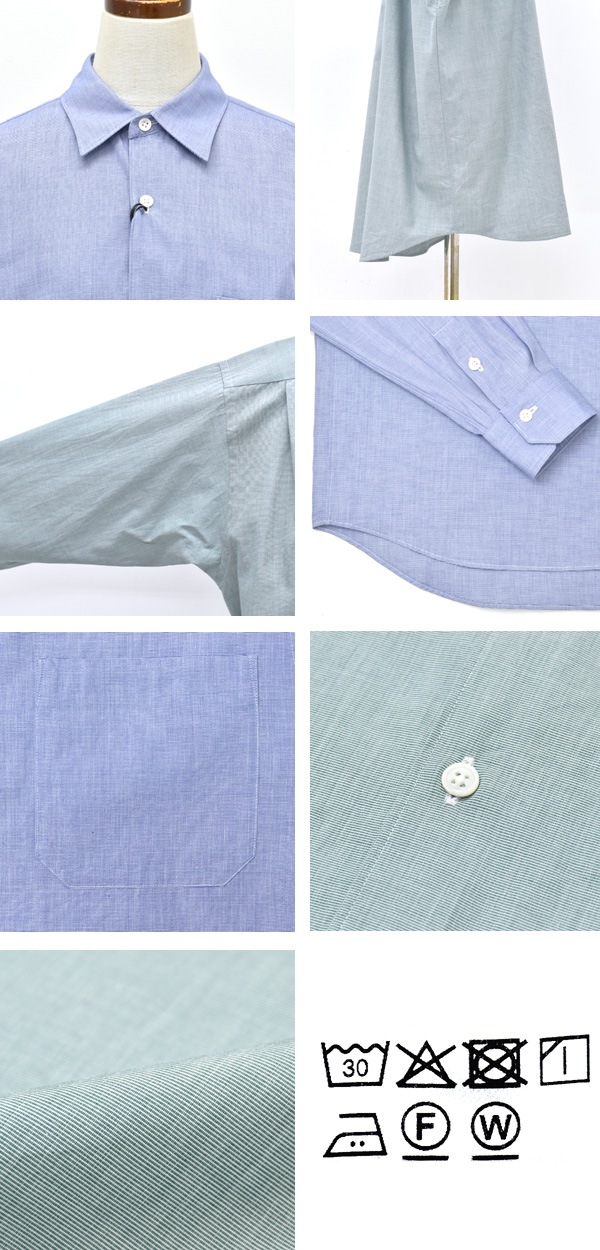 26SS】Oblada オブラダ EOE AUTHENTIC SHIRT 