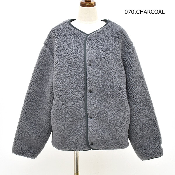 ORCIVAL オーシバル ボアフリースラウンドネックブルゾン OR-A0741BFF