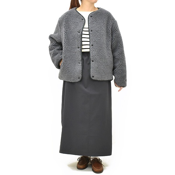 ORCIVAL オーシバル ボアフリースラウンドネックブルゾン OR-A0741BFF