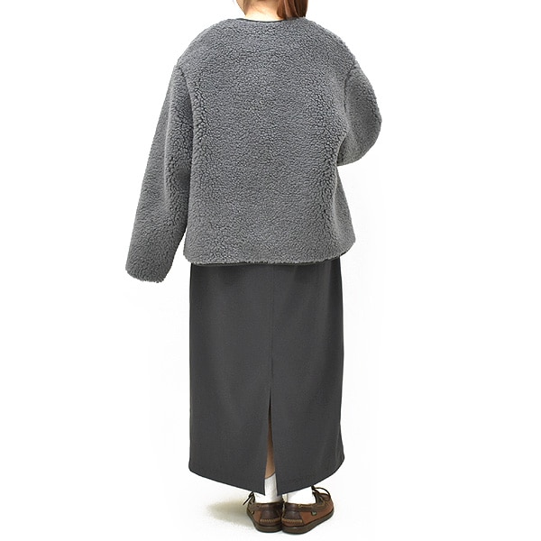 ORCIVAL オーシバル ボアフリースラウンドネックブルゾン OR-A0741BFF