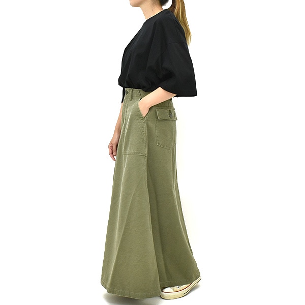 orSlow オアスロウ FATIGUE SKIRT ファティーグスカート DARK