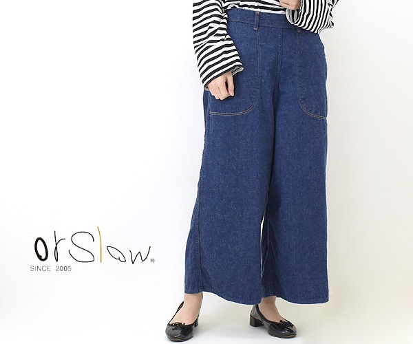 orSlow オアスロウ BAGGY RANCH PANTS バギーデニムパンツ 00-7023 レディース【送料無料】-Seagull  direction ONLINE STORE