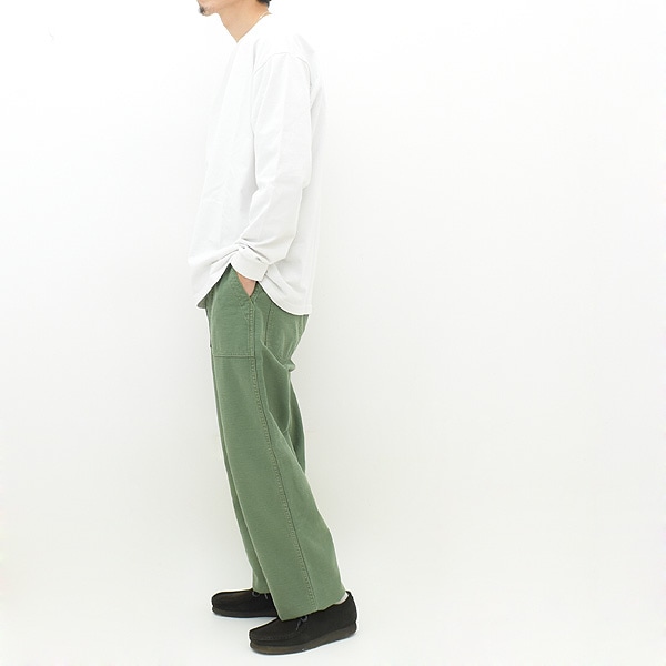 orSlow オアスロウ ファティーグパンツ ユーズド加工 US ARMY FATIGUE PANTS 01-5002-216 グリーンユーズド  メンズ【送料無料】-Seagull direction ONLINE STORE