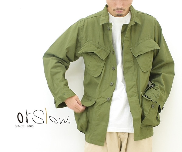 orSlow オアスロウ ノンリップ USアーミートロピカルジャケット US ARMY TROPICAL JACKET NONRIP  01-6010NR-76 メンズ レディース ユニセックス【送料無料】-Seagull direction ONLINE STORE