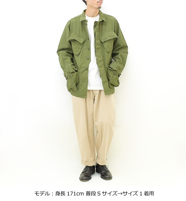 orSlow オアスロウ ジャングルファティーグ ジャケット ミリタリージャケット RIPSTOP MILITARY JACKET  01-6010-76 メンズ【送料無料】-Seagull direction ONLINE STORE