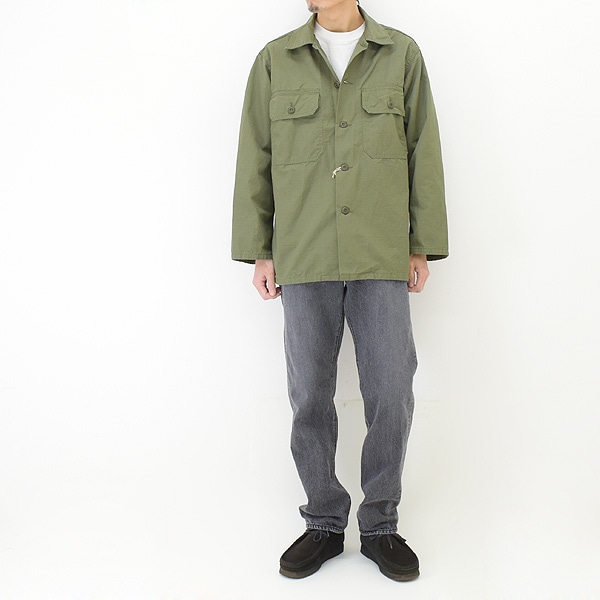 オアスロウ トゥローパー ファティーグシャツ ミリタリーシャツ リップストップ orSlow TROOPER FATIGUE SHIRT  RIPSTOP ARMY 01-8048-76【送料無料】-Seagull direction ONLINE STORE