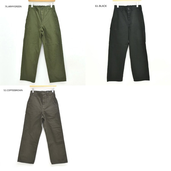 パンツ orSlow orSlow オアスロウ ワイドフィット フレンチワークパンツ メンズ