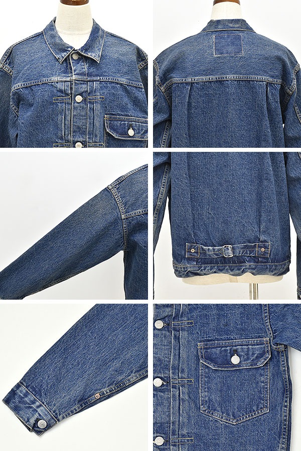 orSlow オアスロウ タイプ40's プリーツフロントブルゾン 2YEARS WASH