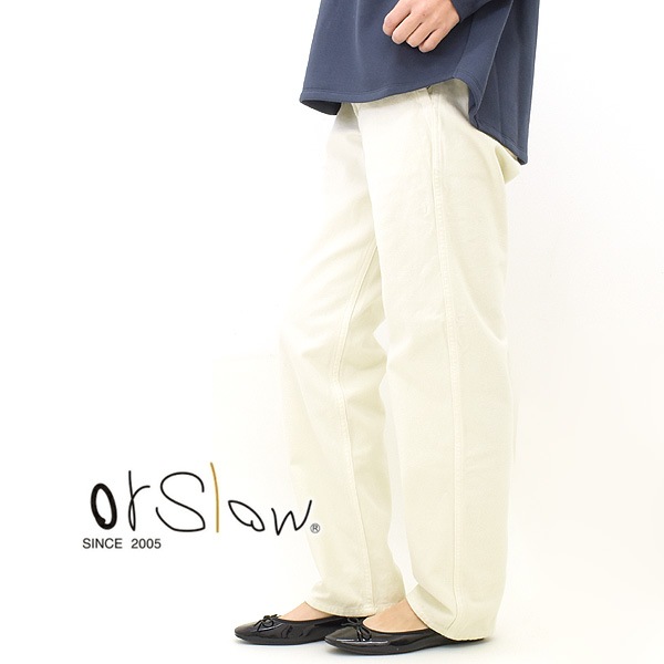 orSlow オアスロウ FRENCH WORK PANTS 23AW コットンツイル ヘリンボーン 23aw-03-5000  レディース【送料無料】-Seagull direction ONLINE STORE