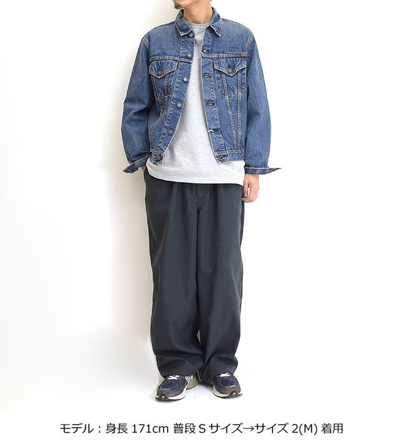 NHOLLYWOODAndeink × orSlow IMA:ZINE別注/デニムプルオーバーコート