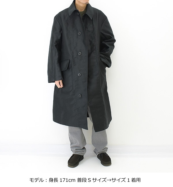 店舗良い OUTIL◇MANTEAU UZES/ステンカラーコート/2/コットン