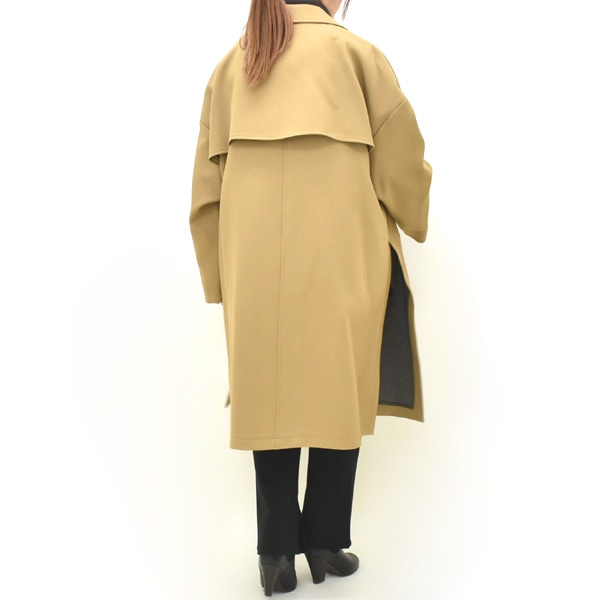 美品✨PASSIONE パシオーネ ライナー付き ロングコート ベージュ PASSIONE パシオーネ ライナー付きスリットコート 546417 レディース