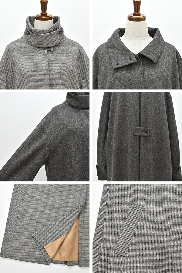 PASSIONE パシオーネ WOOLLET×WARM-THERMO ロングコート スタンド
