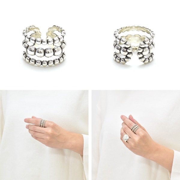 PHILIPPE AUDIBERT フィリップ オーディベール Guilan ring オープン