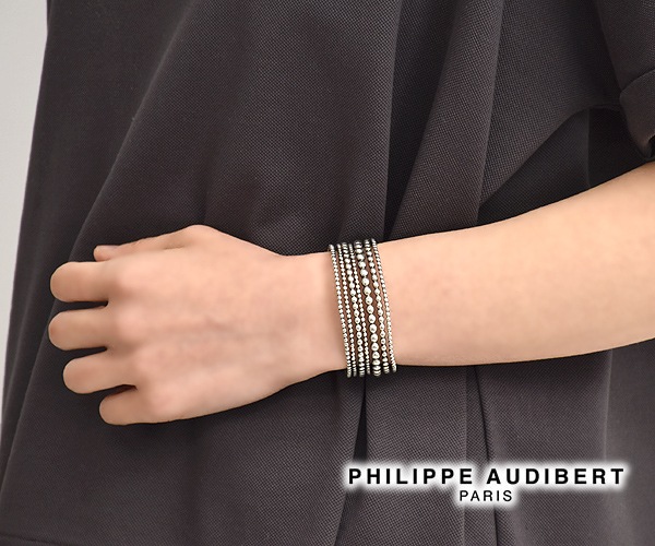 PHILIPPE AUDIBERT Guilan bracelet シルバーカラー ブレスレット