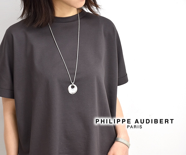 PHILIPPE AUDIBERT フィリップ オーディベール Poema oval L necklace