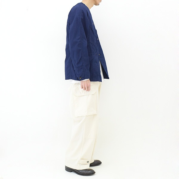 【22SS】POST OVERALLS ポストオーバーオールズ ヴィンテージツイル インディゴカバーオールジャケット #3103 VTI POST  42 DV / vintage twill indigo【送料無料】-Seagull direction ONLINE STORE