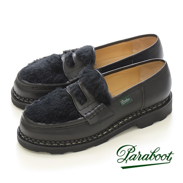 2回使用のみ 状態良い パラブーツ Paraboot オルセーラパン UK3.5 pn