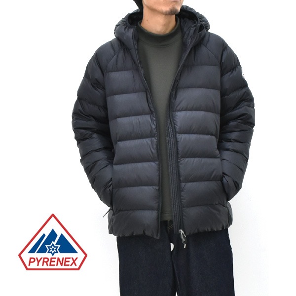 PYRENEX フード付きダウンジャケット ライトグレー 楽天市場】PYRENEX
