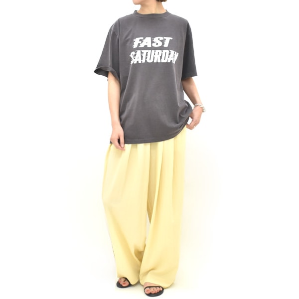 REMI RELIEF レミレリーフ SP加工 New Fit-Tシャツ FAST SATURDAY