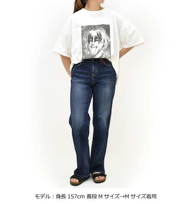 REMI RELIEF レミレリーフ HARD SP加工 20/-天竺BIGサイズTシャツ Who