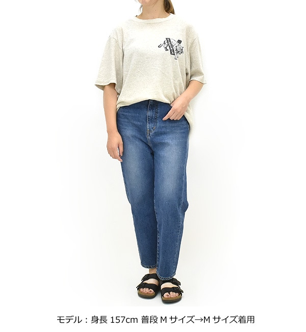 REMI RELIEF レミレリーフ リサイクル天竺SP加工Tシャツ 半袖