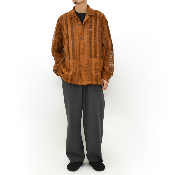 極美品！希少サイズ 19ss south2west8 6ポケット シャツ 総柄 極美品！希少サイズ 19ss south2west8 6ポケット シャツ 総柄