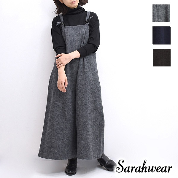 Sarah Wear サラウェア フェルトウールサロペット C レディース Brand List S Sarah Wear シーガルディレクション オンラインストア