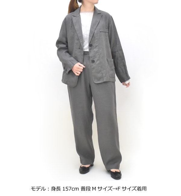 Sarah Wear サラウェア リネンツイルバルーンパンツ C30565 レディース