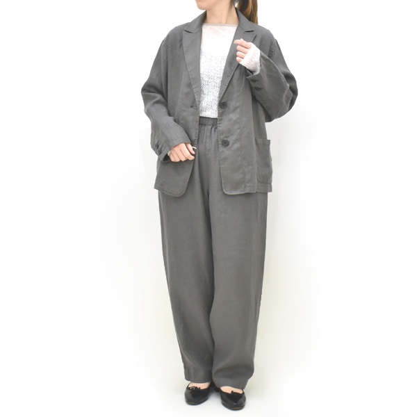 Sarah Wear サラウェア リネンツイルテーラードジャケット C60269