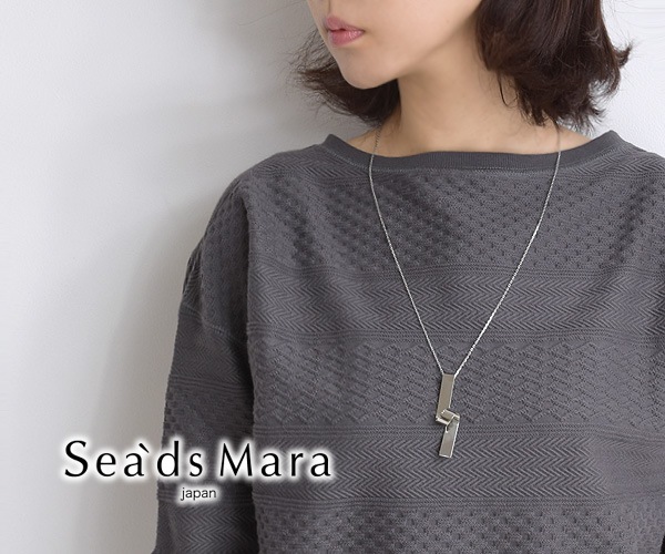 Sea'ds mara シーズマーラ Distort Necklace シルバーモチーフ