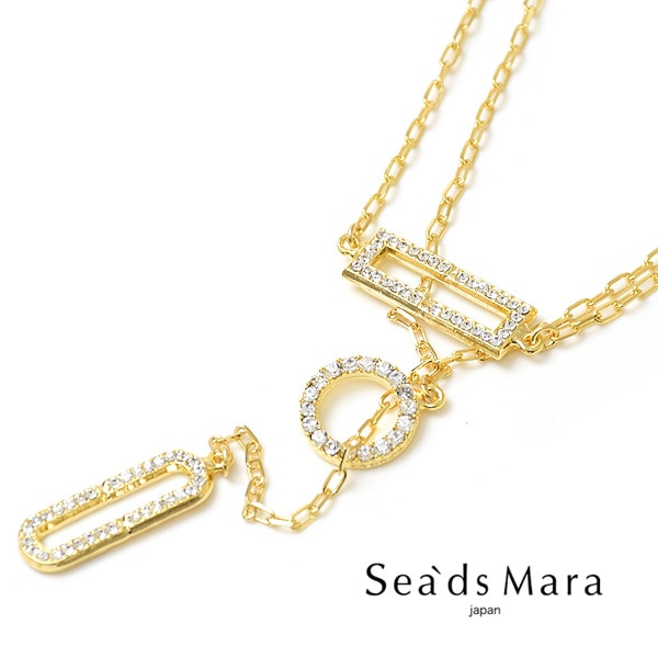 Sea'ds mara シーズマーラ スパークルネックレス Sparkle necklace 