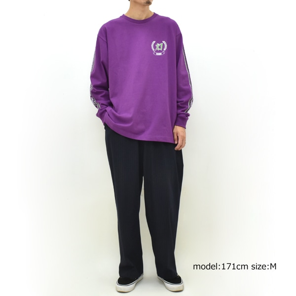 NEPENTHES ネペンテスSHIDEN（紫電、シデン）ロンT SHIDEN シデン プリント ロンTee L/S Tee -Maboroshi- TY678