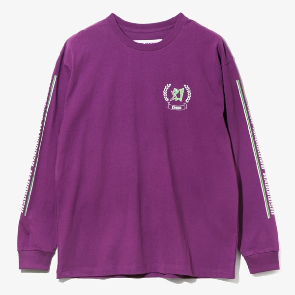 NEPENTHES ネペンテスSHIDEN（紫電、シデン）ロンT SHIDEN シデン プリント ロンTee L/S Tee -Maboroshi- TY678