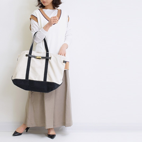 SITA PARANTICA（シータ パランティカ）COTTON CANVAS TOTE L-