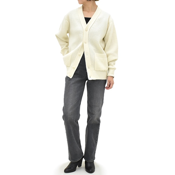 SLOANE サイズ3 スーパージーロンラムズウールVカーディガン 5Gスローン SLOANE サイズ3 スーパージーロンラムズウールVカーディガン 5Gスローン