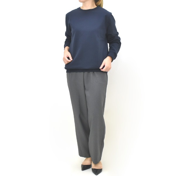 SLOANE スローン スビンギザコットンクルーネックスウェット