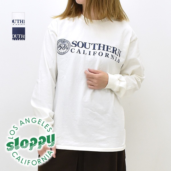 SLOPPY SUPPLY スラッピーサプライ ネオヴィンテージシリーズ プリントロングスリーブTシャツ カレッジ風 SO.CAL 24 ユニセックス  メンズ【クリックポスト可】 | BRAND LIST,S,SLOPPY SUPPLY | Seagull direction ONLINE STORE