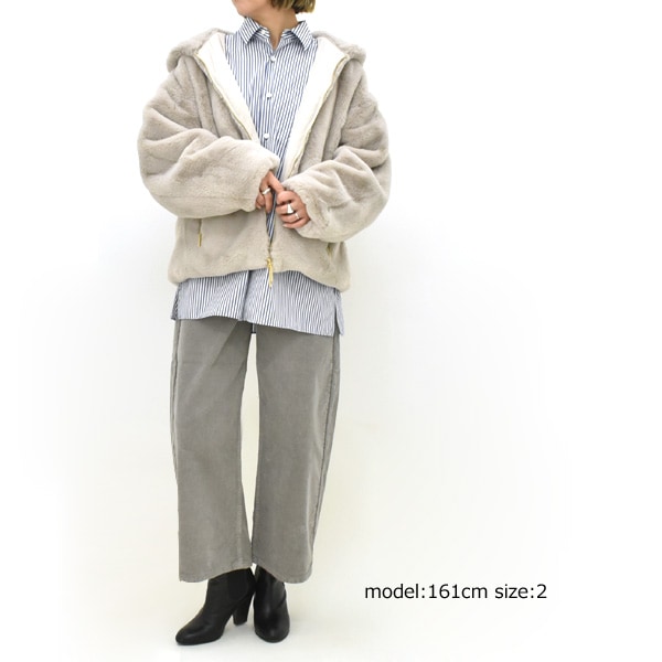 TATRAS ボアブルゾン 25AW】TATRAS タトラス YUMOLA ユモラ フード付き ボアブルゾン