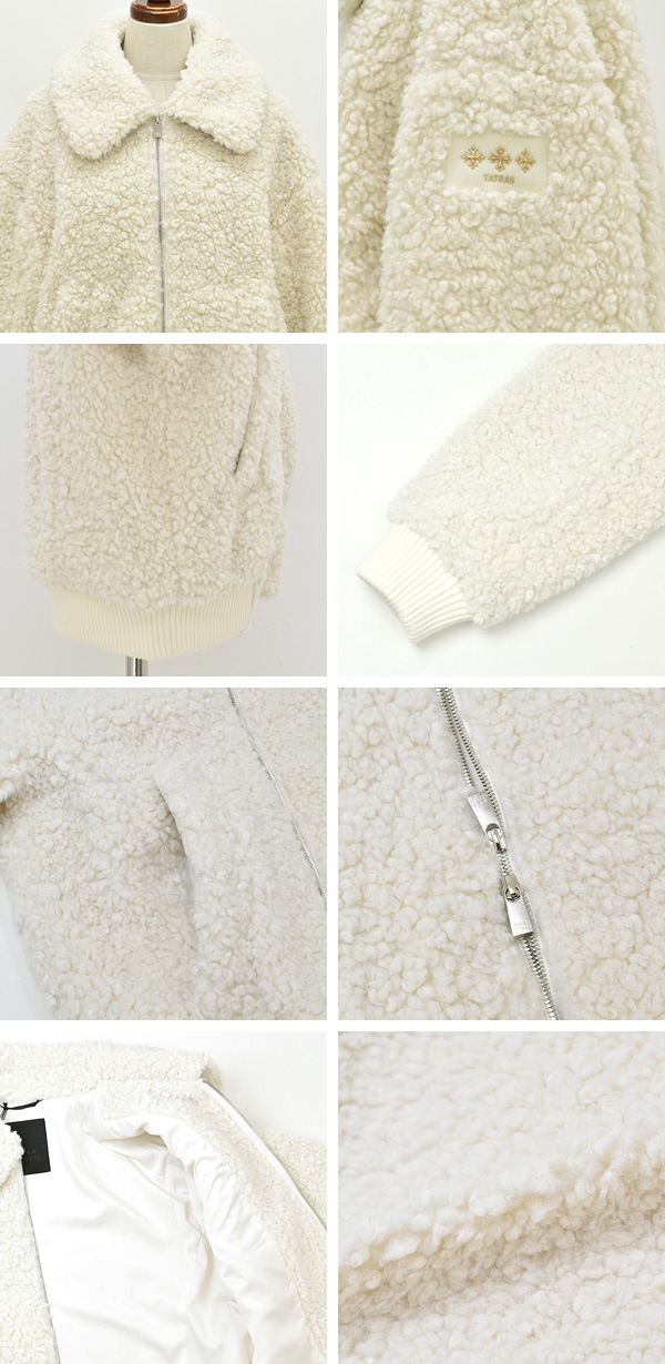 25AW】TATRAS タトラス RAMACCA ラマッカ ZIPボアブルゾン