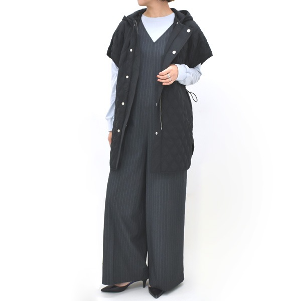 TICCA ティッカ リバーシブルキルティングポンチョ 半袖 TBEA-032