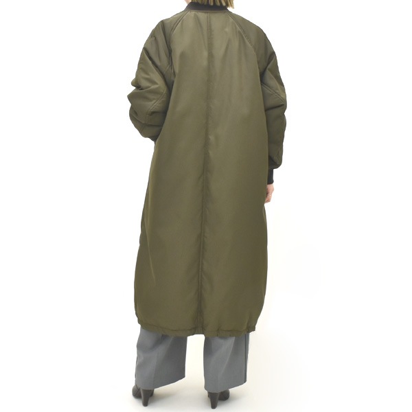 24AW TICCA ティッカ ロングMA-1 TICCA（ティッカ） ma1 ma-1 「別注」「TICCA」ロング MA-1 コート