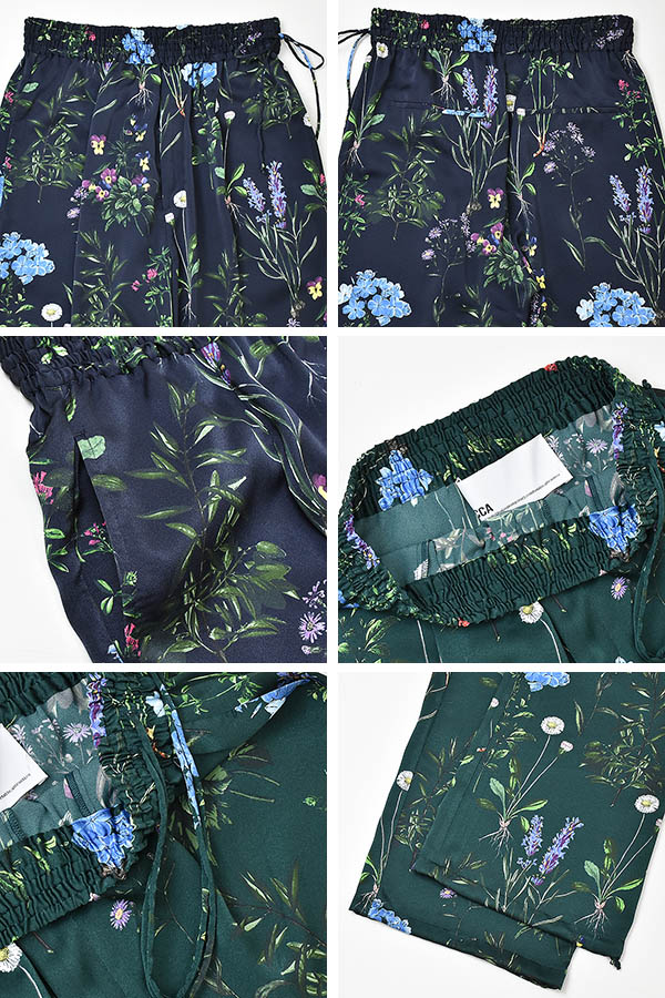 TICCA ティッカ フラワープリントパンツ TBES-422 レディース【送料