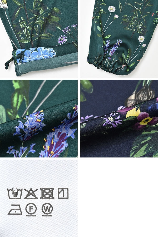 TICCA ティッカ フラワープリントパンツ TBES-422 レディース【送料