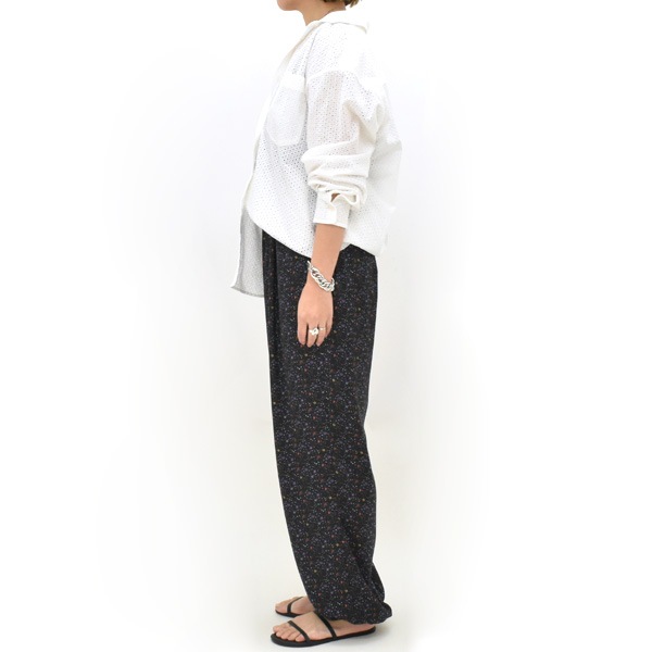 26SS】TICCA ティッカ リトルフラワープリントパンツ TBFS-082