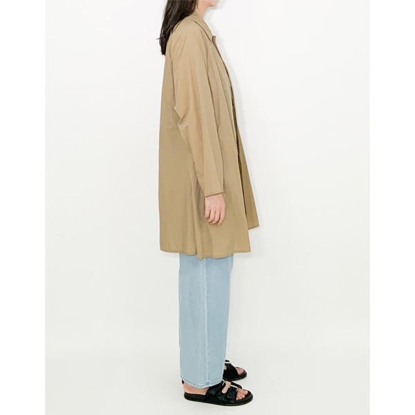 26SS】TICCA ティッカ ナイロンステンカラーコート TBFS-172